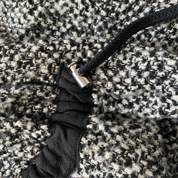 Free People tweed Satellite Image wool blend Swing Coat - Picture 6 of 12